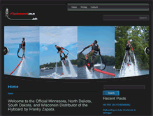 Tablet Screenshot of flyboardmn.com